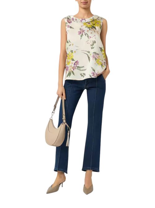 Top smanicato in twill emmgommoso EMME MARELLA | 2615161142002