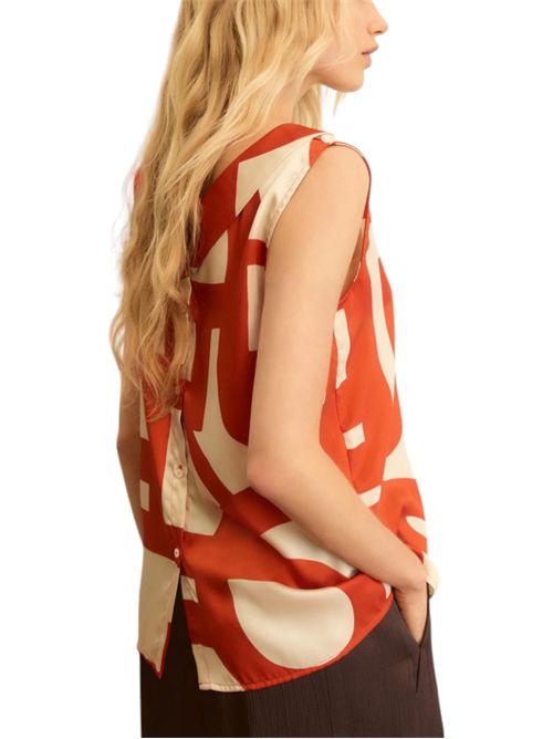 Top smanicato in twill emmgommoso EMME MARELLA | 2615161142005