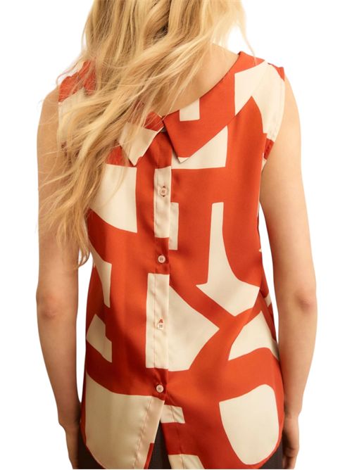 Top smanicato in twill emmgommoso EMME MARELLA | 2615161142005