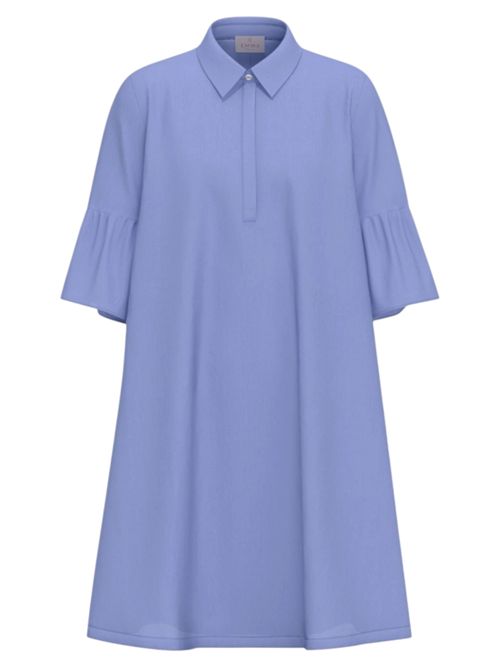 Abito in popeline con balza alle maniche emmepoche EMME MARELLA | 2615221192005