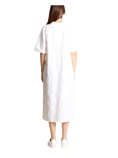 Abito in cotone e lino ricamato emmfolk EMME MARELLA | 2615221222006