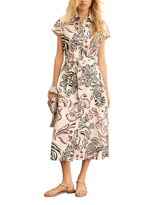 Chemisier in popeline stampato emmpanino EMME MARELLA | 2615221262003