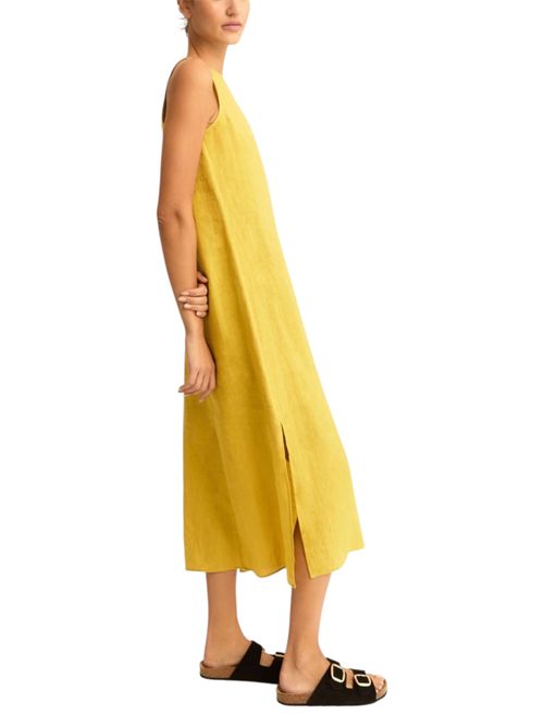 Abito dritto in tela di lino emmvelo EMME MARELLA | 2615221352012