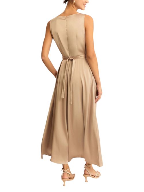 Abito elegante smanicato in raso emmgita EMME MARELLA | 2615221402006