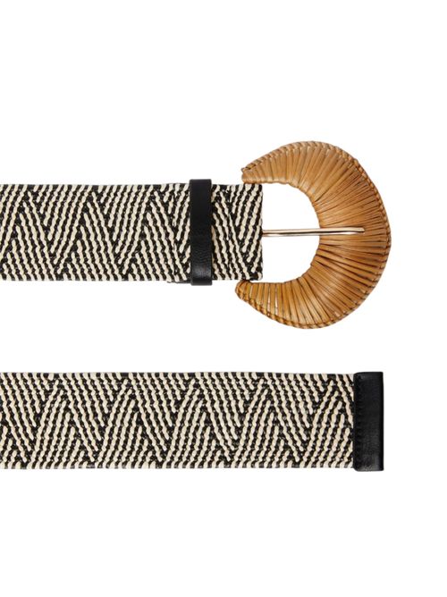Cintura elasticizzata in rafia emmfata EMME MARELLA | 2615501012003