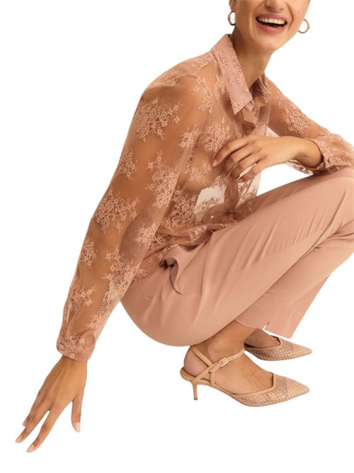 Camicia in pizzo chantilly emmstrano EMME MARELLA | 2615951022001