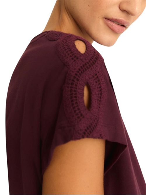 T-shirt in jersey con maniche a kimono emmchiffon EMME MARELLA | 2615971032002