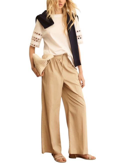 T-shirt in jersey con passamaneria emmmape EMME MARELLA | 2615971042001