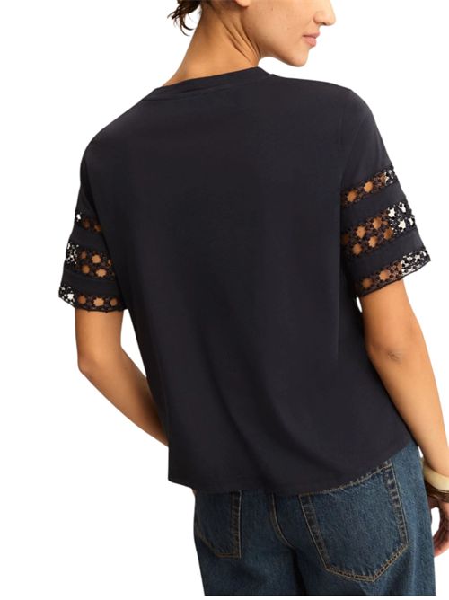 T-shirt in jersey con passamaneria emmmape EMME MARELLA | 2615971042002