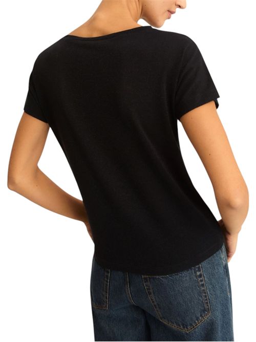 T-shirt aderente con lurex emmaccorta EMME MARELLA | 2615971052007