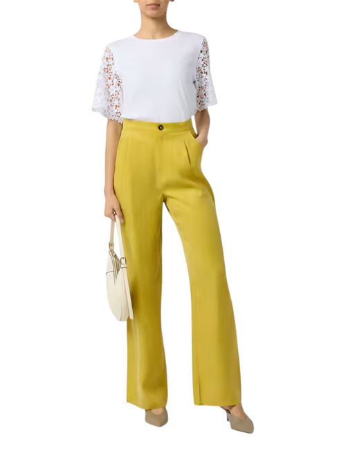 T-shirt con manica in pizzo emmceppo EMME MARELLA | 2615971062005