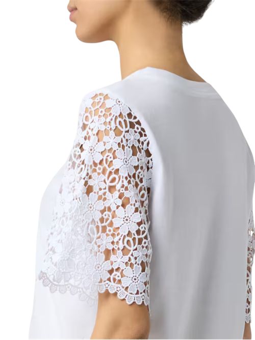T-shirt con manica in pizzo emmceppo EMME MARELLA | 2615971062005
