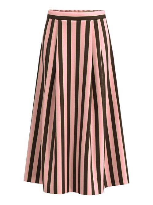 Gonna ampia in raso stretch emiquatto EMME MARELLA | 2615101015001