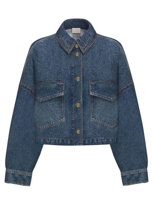 Overshirt cropped in denim emitaverna EMME MARELLA | 2615111014001