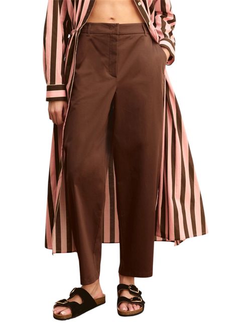 Pantalone chino in raso stretch emiveranda EMME MARELLA | 2615131015002