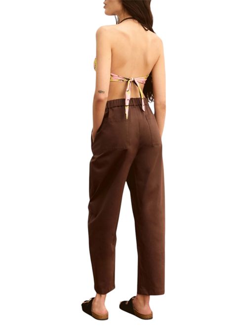 Pantalone chino in raso stretch emiveranda EMME MARELLA | 2615131015002
