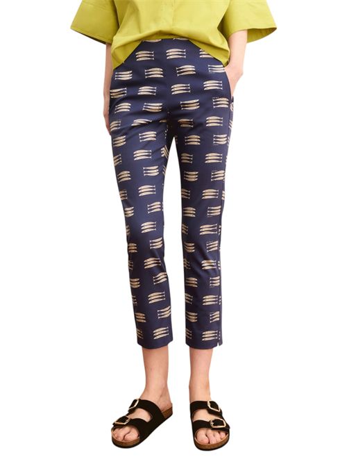 Pantalone capri in raso stretch  emiwest EMME MARELLA | 2615131025004