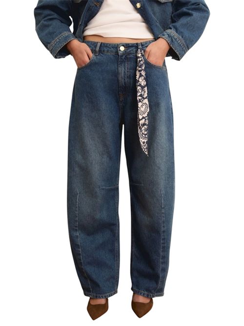 Denim barrel con twilly stampato emigirone EMME MARELLA | 2615181024001