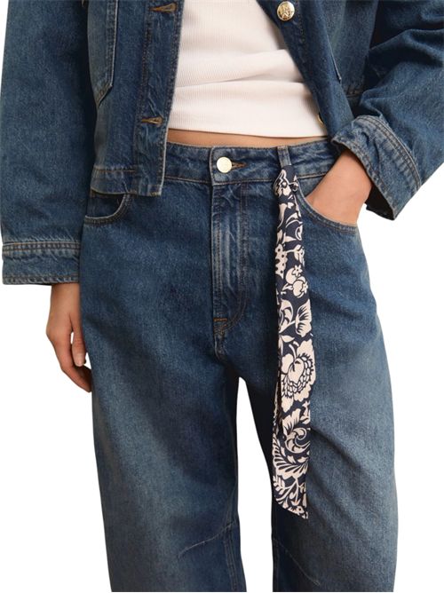 Denim barrel con twilly stampato emigirone EMME MARELLA | 2615181024001