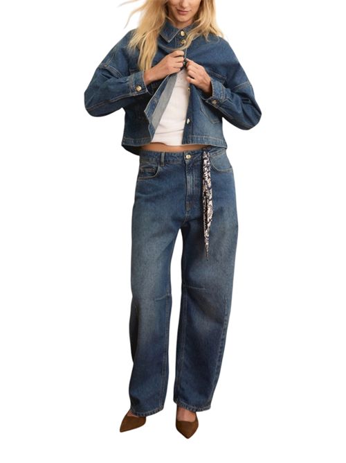 Denim barrel con twilly stampato emigirone EMME MARELLA | 2615181024001