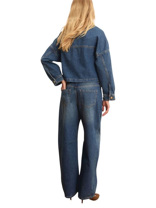 Denim barrel con twilly stampato emigirone EMME MARELLA | 2615181024001