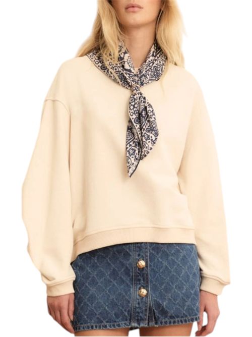 Felpa over con foulard stampato emigala EMME MARELLA | 2615921014001