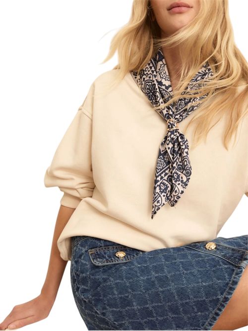 Felpa over con foulard stampato emigala EMME MARELLA | 2615921014001