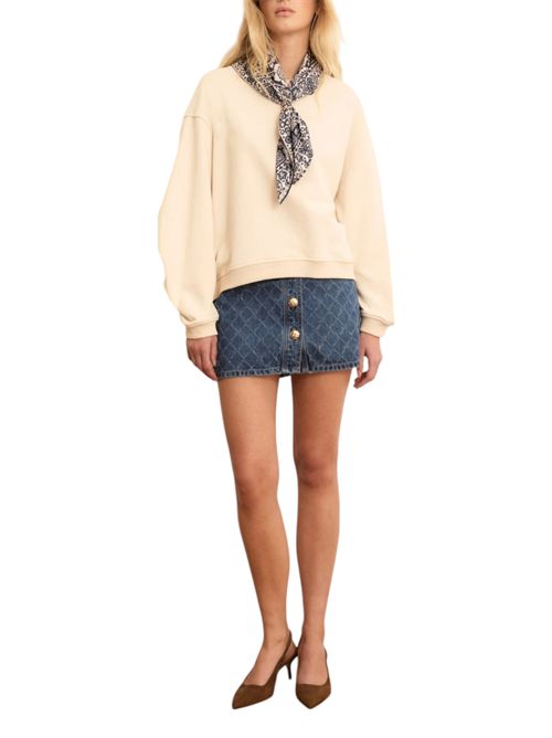 Felpa over con foulard stampato emigala EMME MARELLA | 2615921014001