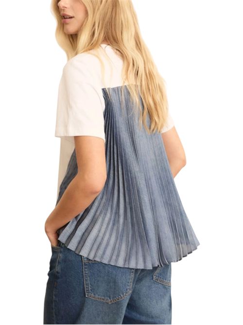 T-shirt con retro plissé  emiverbena EMME MARELLA | 2615971014001