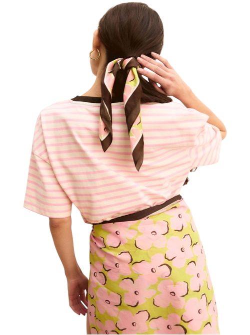 T-shirt a righe emieduco EMME MARELLA | 2615971015002