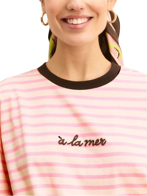T-shirt a righe emieduco EMME MARELLA | 2615971015002