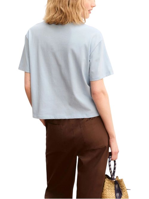 T-shirt boxy con stampe e ricami emiorata EMME MARELLA | 2615971025002