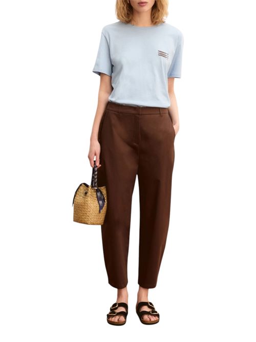 T-shirt boxy con stampe e ricami emiorata EMME MARELLA | 2615971025002