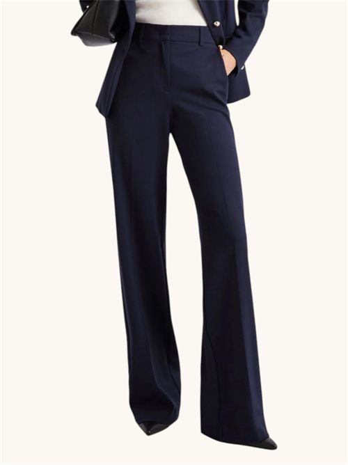 Pantalone dritto in jersey mlsclarino MARELLA | 2613781034004