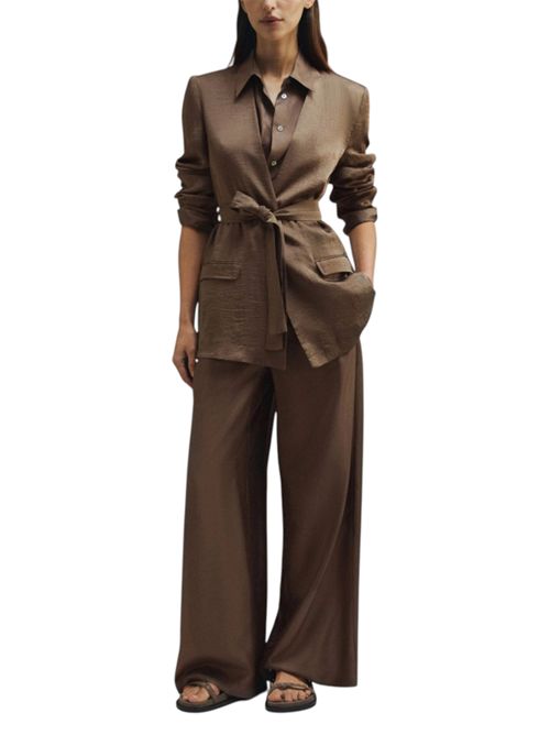 Giacca in twill con cintura MARELLA | 2613041035001