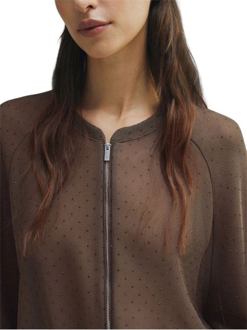 Bomber oversize con micro strass MARELLA | 2613041055001