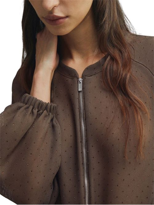 Bomber oversize con micro strass MARELLA | 2613041055001