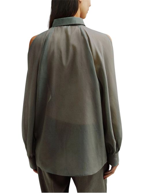 Camicia in mussola di cotone e seta  mlmcaladio MARELLA | 2613111015003