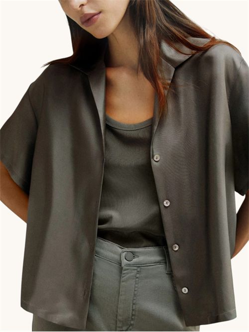 Camicia in seta con maniche corte mlmsegnale MARELLA | 2613111045003