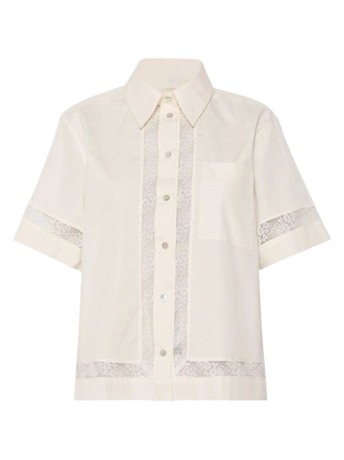 Camicia in popeline con pizzo mlmwhisky MARELLA | 2613111055004