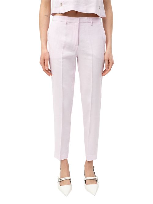 Pantalone in viscosa e lino strech mlmcaro MARELLA | 2613131045002