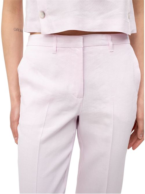 Pantalone in viscosa e lino strech mlmcaro MARELLA | 2613131045002
