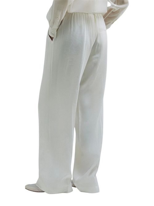 Pantalone in misto lino con coulisse mlmalloro MARELLA | 2613131115004