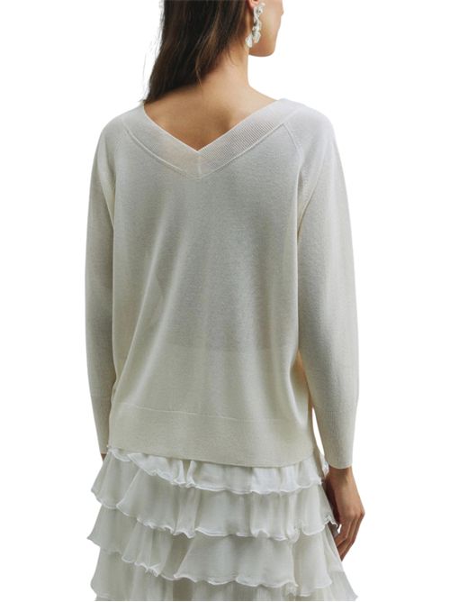 Maglia con scollo a V mlmtubo MARELLA | 2613361095004