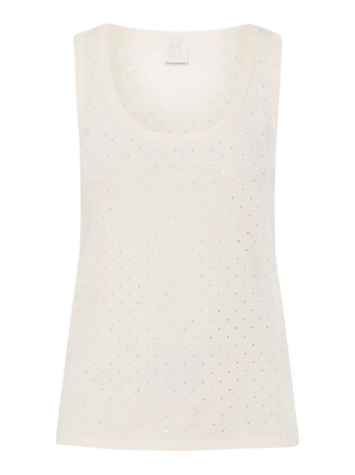 Canotta in jersey con micro strass mlmoratabling MARELLA | 2613941025004