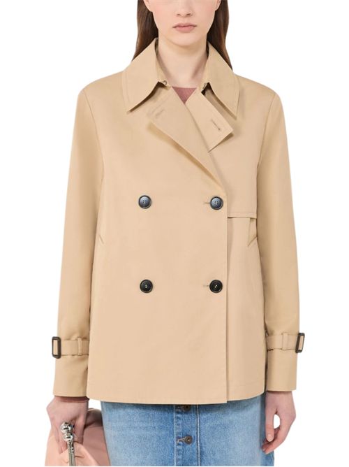 Trench crop in gabardina antigoccia MAX MARA WEEKEND | 261502105103