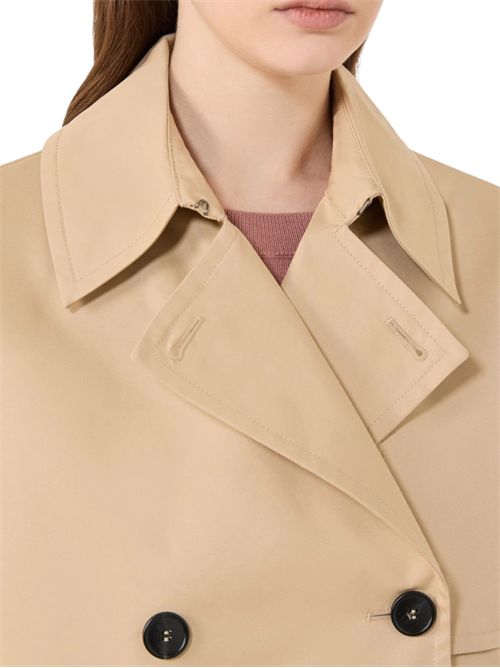 Trench crop in gabardina antigoccia MAX MARA WEEKEND | 261502105103
