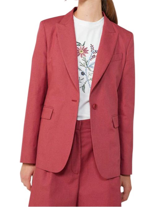 Blazer in canvas di cotone e lino wkdorche MAX MARA WEEKEND | 261504104221