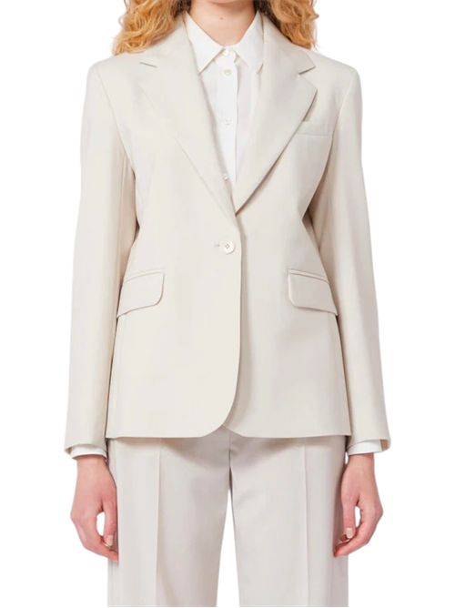 Blazer in lana stretch wkdlamine MAX MARA WEEKEND | 261504107111