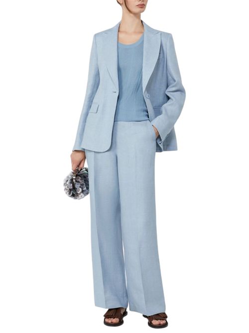 Blazer in canvas di lino wkdnalut MAX MARA WEEKEND | 261504107225